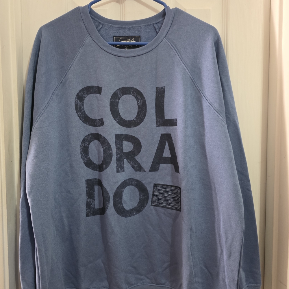 State of Mind Light Blue Colorado Sweatshirt